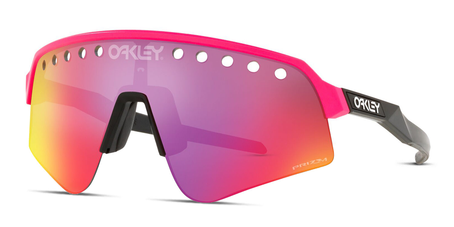 Oakley OO9465 Sutro Lite Sweep pink frame with PRIZM road lenses