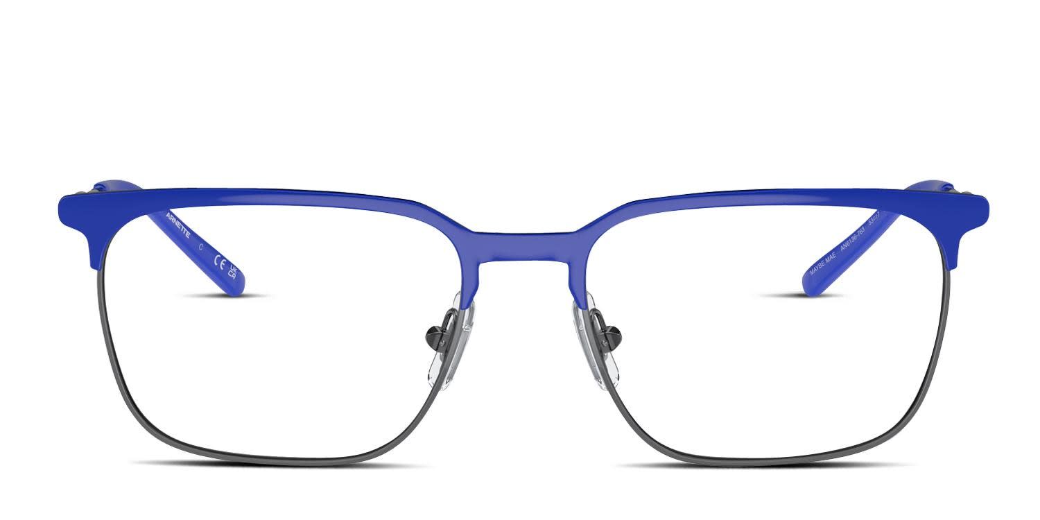 Arnette AN6136 Maybe Mae Blue, Gunmetal glasses - Blue / Gunmetal - Frontal View