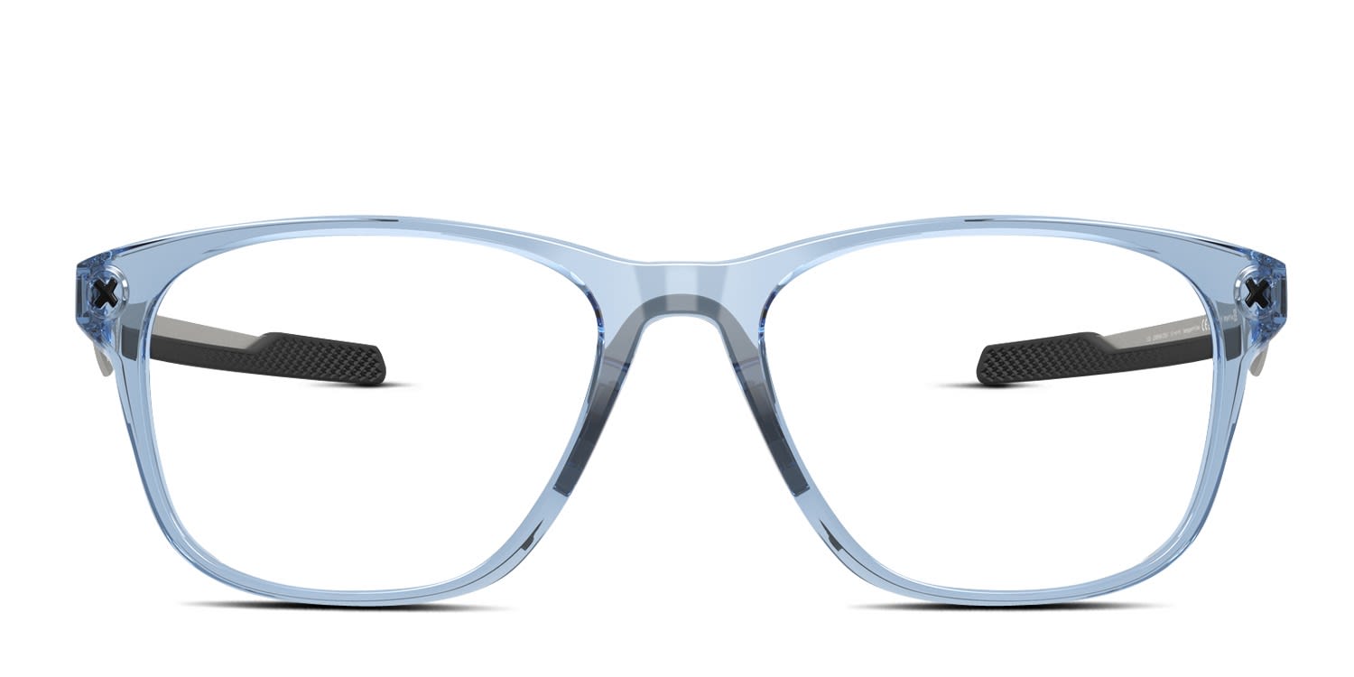 Oakley OX8187 Clear, Blue glasses - Clear / Blue - Frontal View