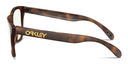 Oakley OX8137A Frogskins (A) Brown, Tortoise glasses - Brown / Tortoise - Side View