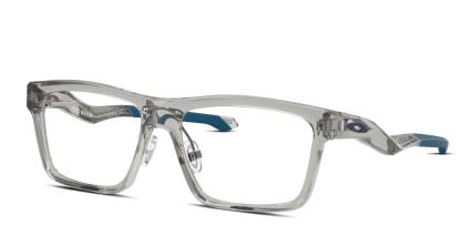 Oakley OY8031 Field Marsh Kids Gray, Clear glasses - Gray / Clear - Angle View