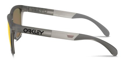 Oakley OO9503 Frogskins Range XL Gray, Black, Red glasses - Gray / Black / Red - Side View