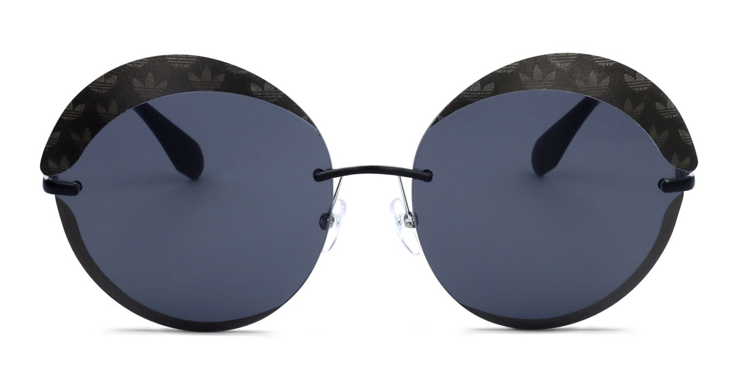 Adidas OR0019 Black glasses - Black / Gray - Frontal View