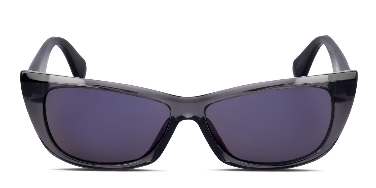 Adidas OR0027 Clear, Gray glasses - Clear / Gray - Frontal View