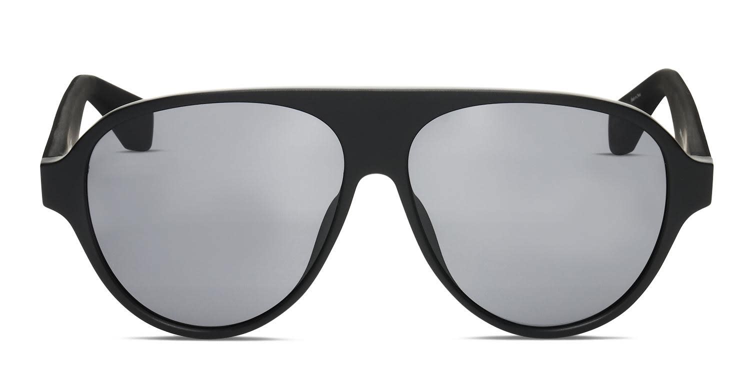 Adidas OR0059 Shiny Black glasses - Shiny Black - Frontal View