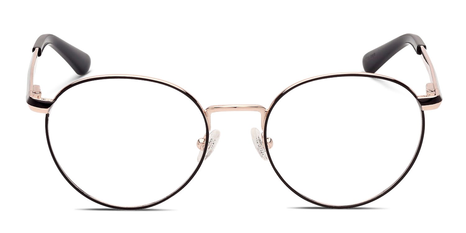 Guess GU2868 Black, Gold glasses - Black / Gold - Frontal View