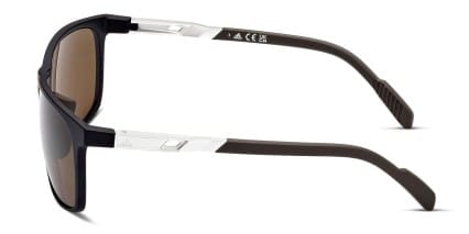 Adidas SP0061 Black, Brown glasses - Black / Brown - Side View