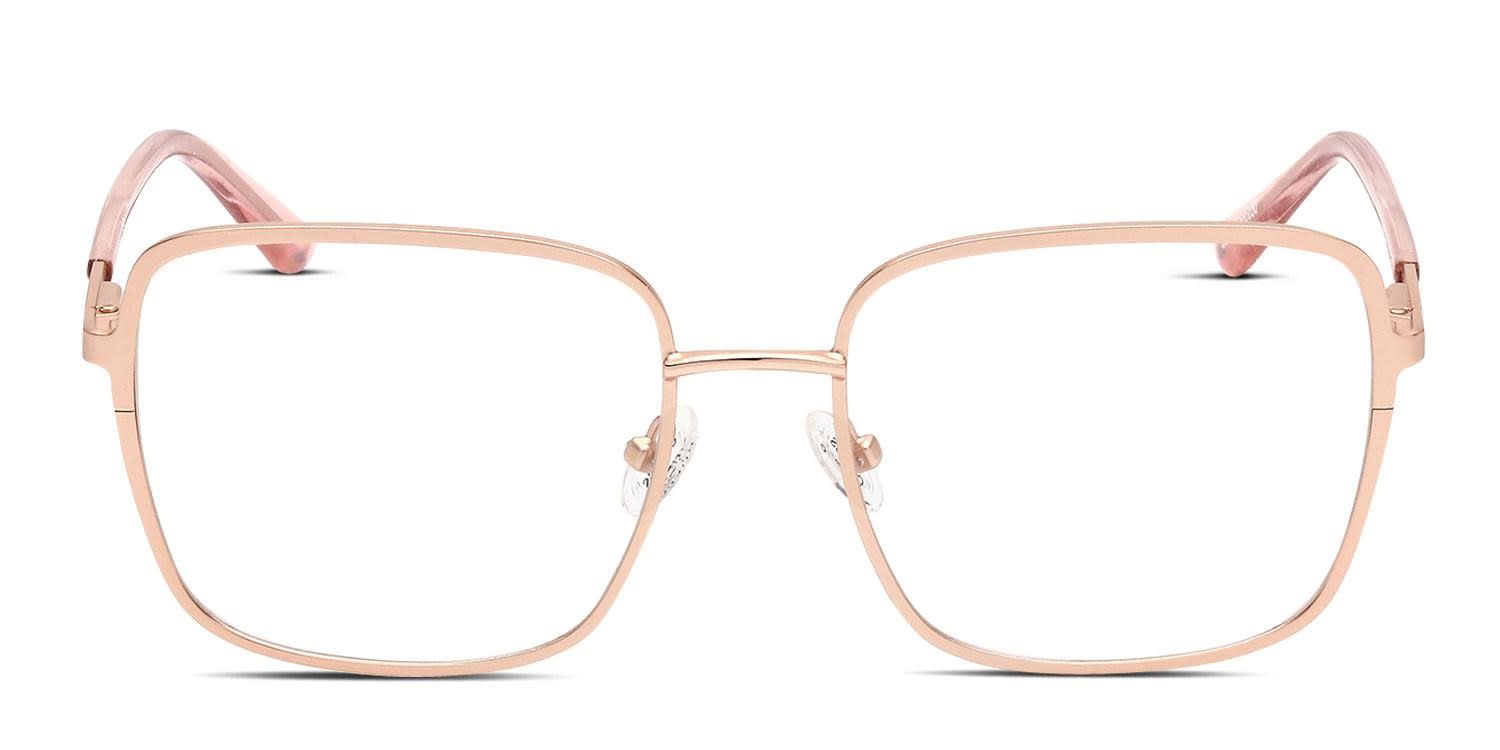 Guess GU2914 Rose Gold, Pink glasses - Rose Gold / Pink - Frontal View