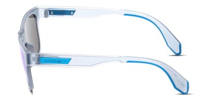Adidas OR0079 Clear, Blue glasses - Clear / Blue - Side View