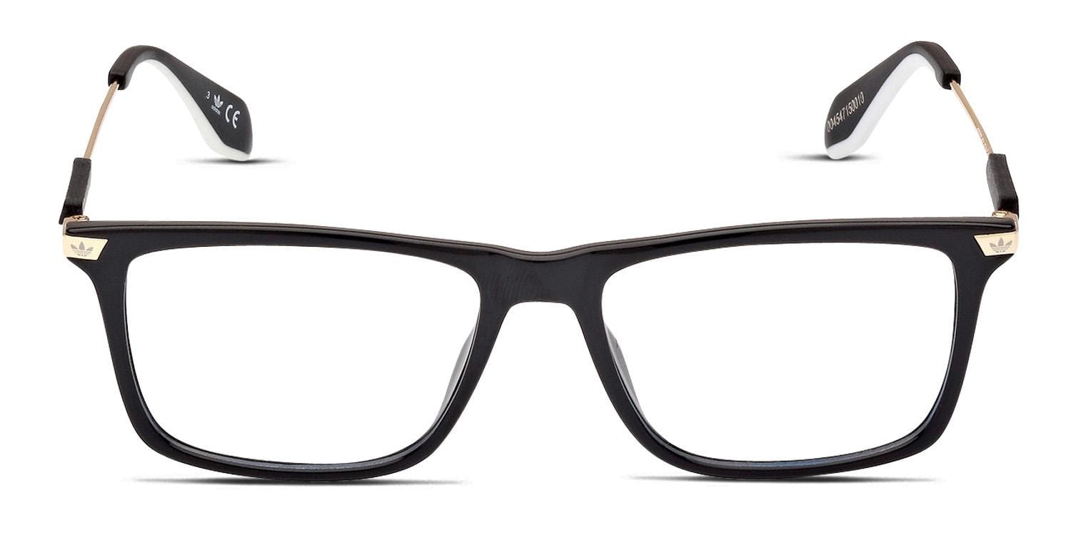 Adidas OR5050 Shiny Black glasses - Shiny Black - Frontal View