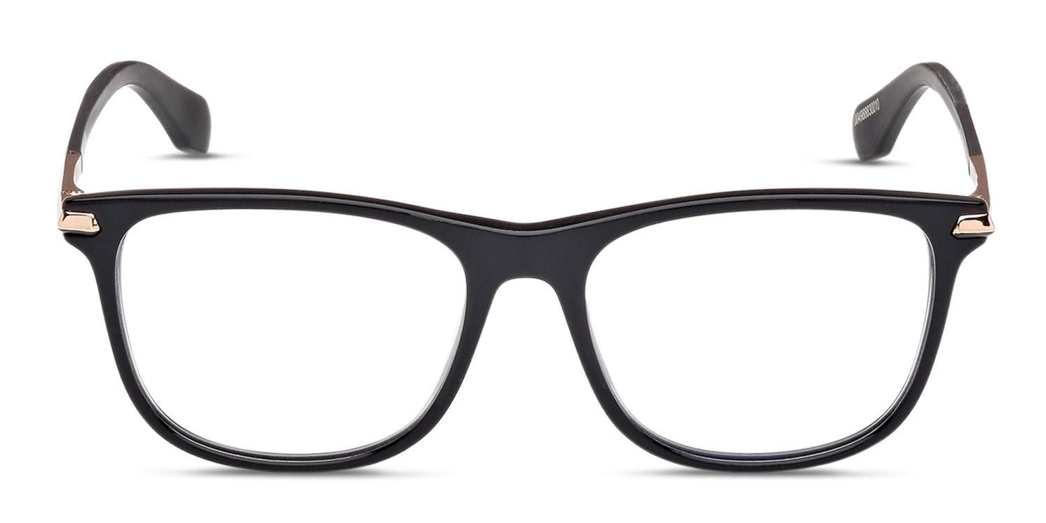 Adidas OR5072 Shiny Black glasses - Shiny Black - Frontal View