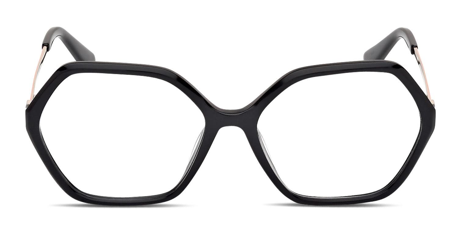 Guess GU50149 Shiny Black glasses - Shiny Black - Frontal View