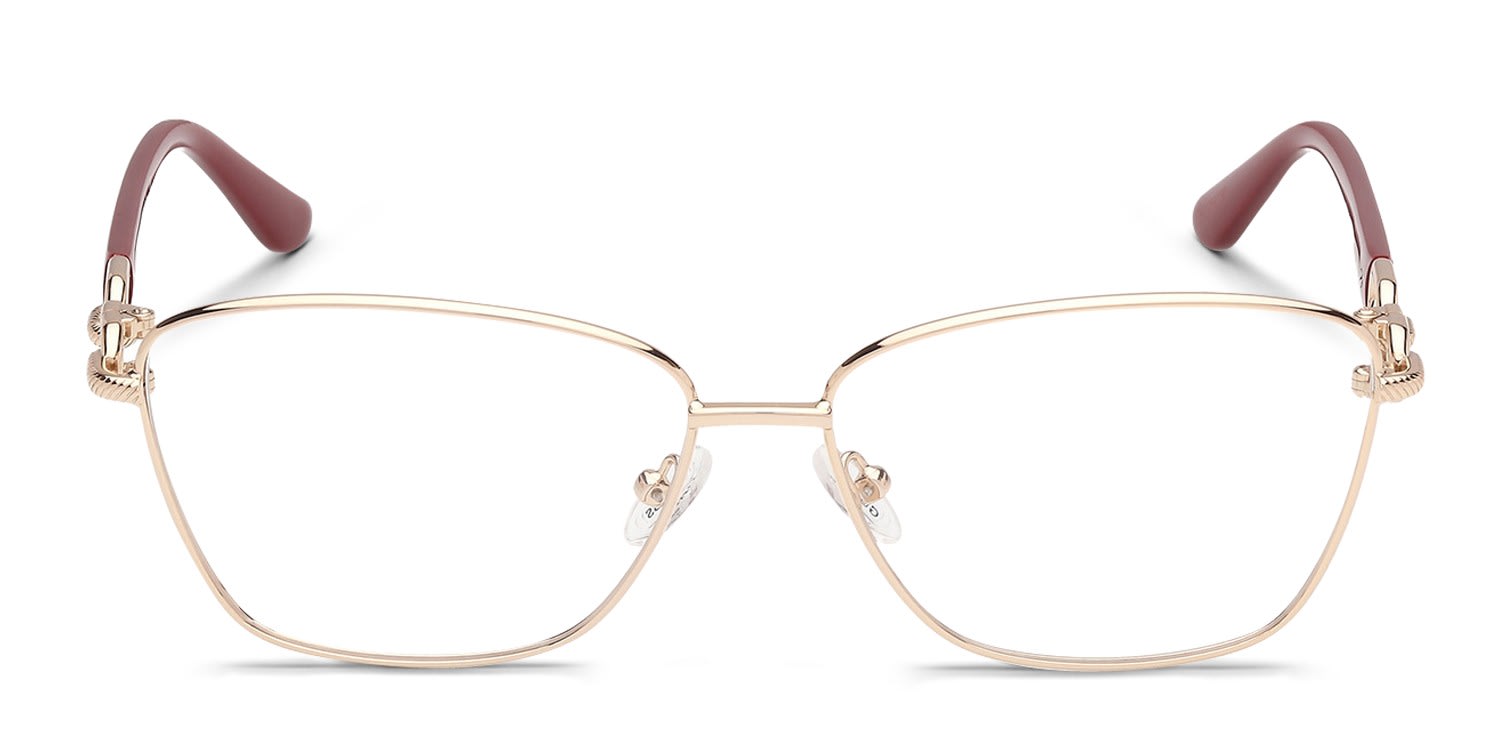 Guess GU50179 Gold glasses - Gold - Frontal View