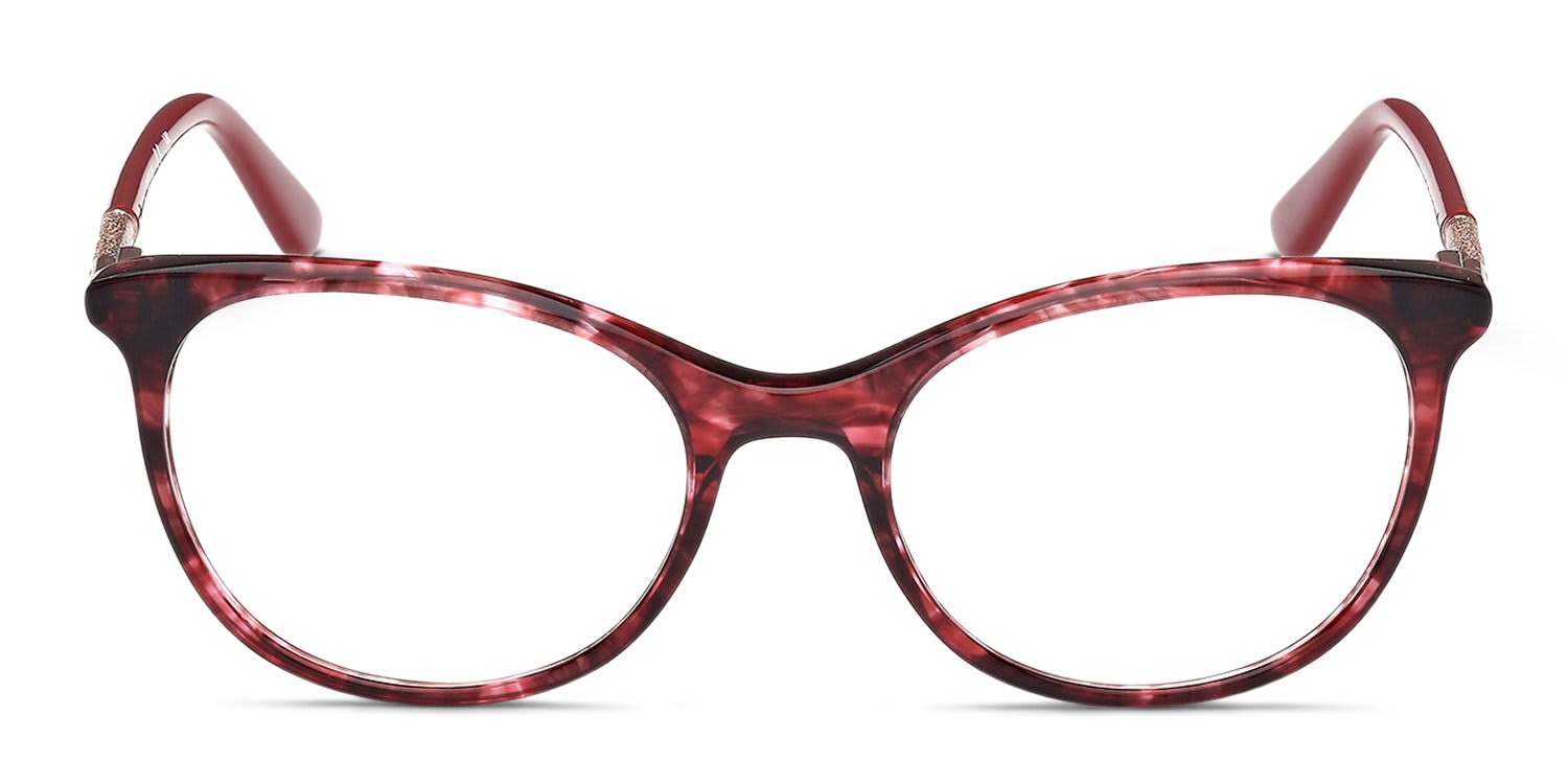 Guess GU2657-N Red, Tortoise glasses - Red / Tortoise - Frontal View