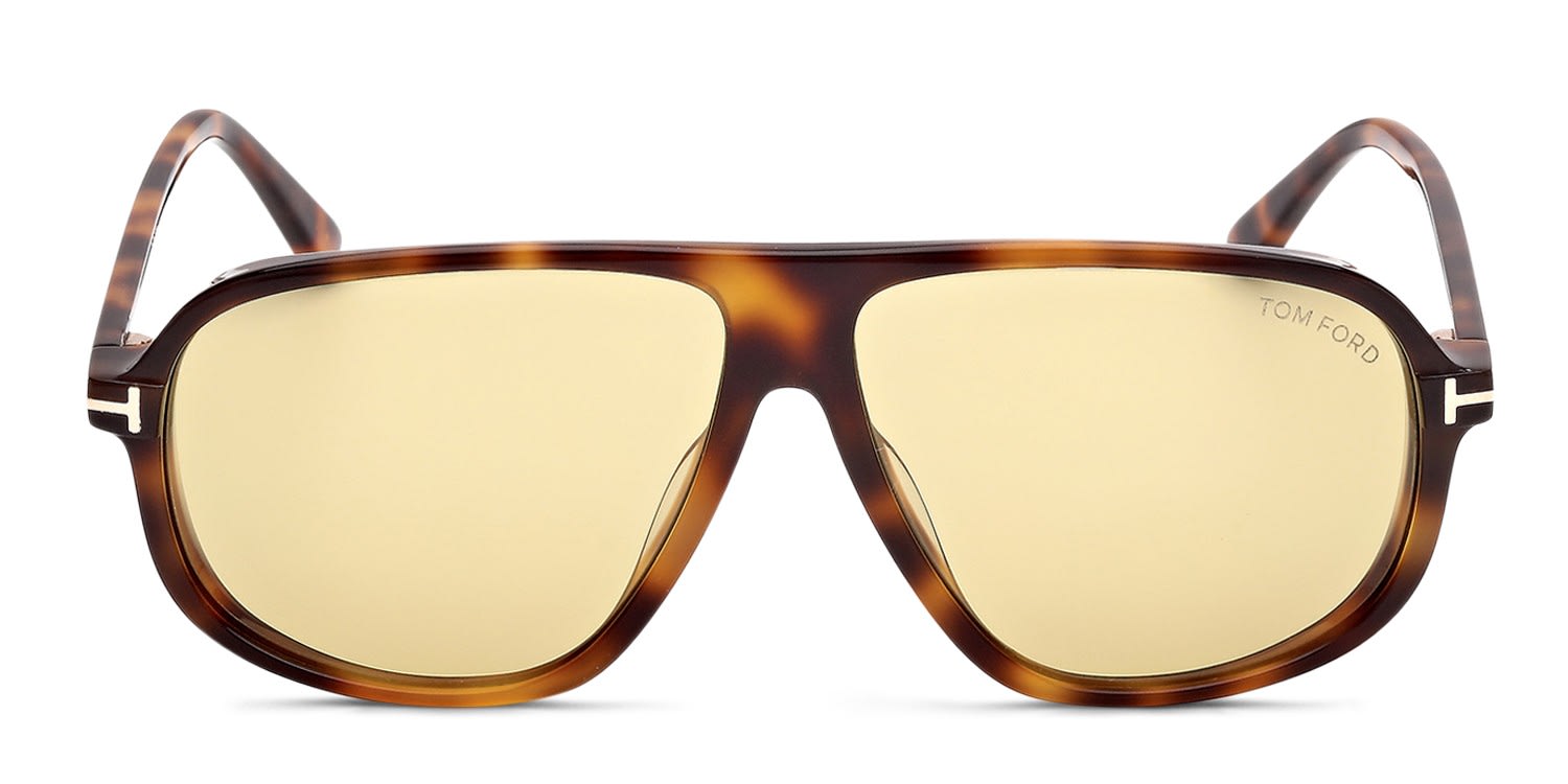 Tom Ford TF1208 Guillaume Tortoise glasses - Tortoise - Frontal View