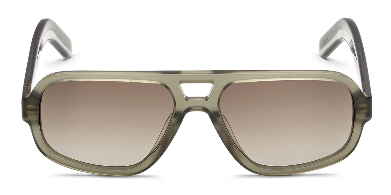 Adidas OR0134 Green glasses - Green - Frontal View