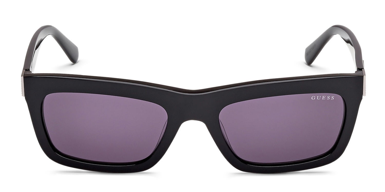 Guess GU00212 Shiny Black glasses - Shiny Black - Frontal View