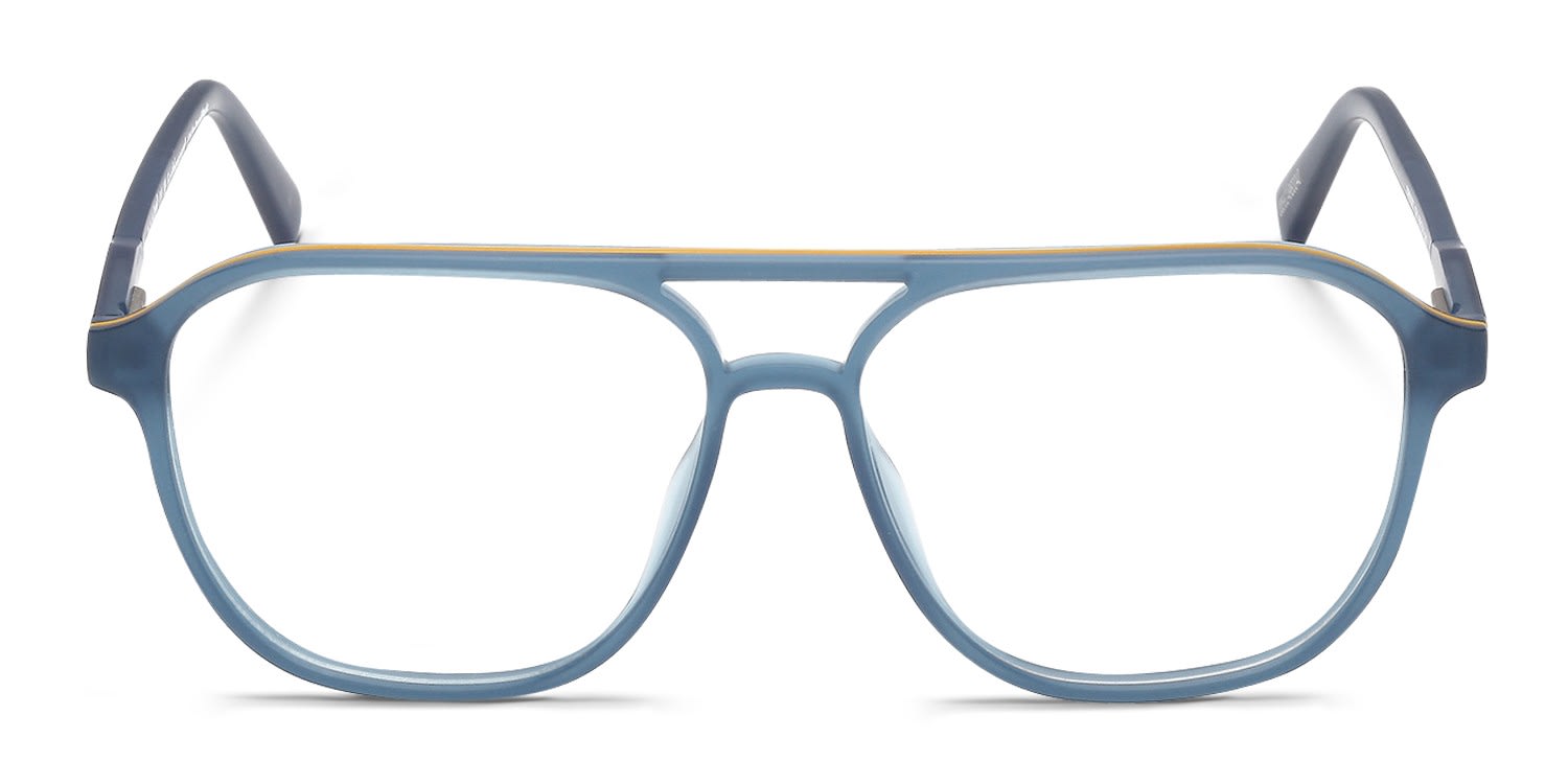 Timberland TB50067 Blue glasses - Blue - Frontal View