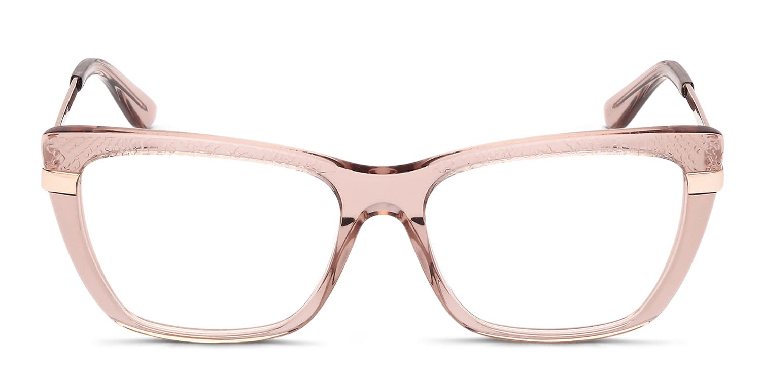 Guess GU50246 Beige glasses - Beige - Frontal View