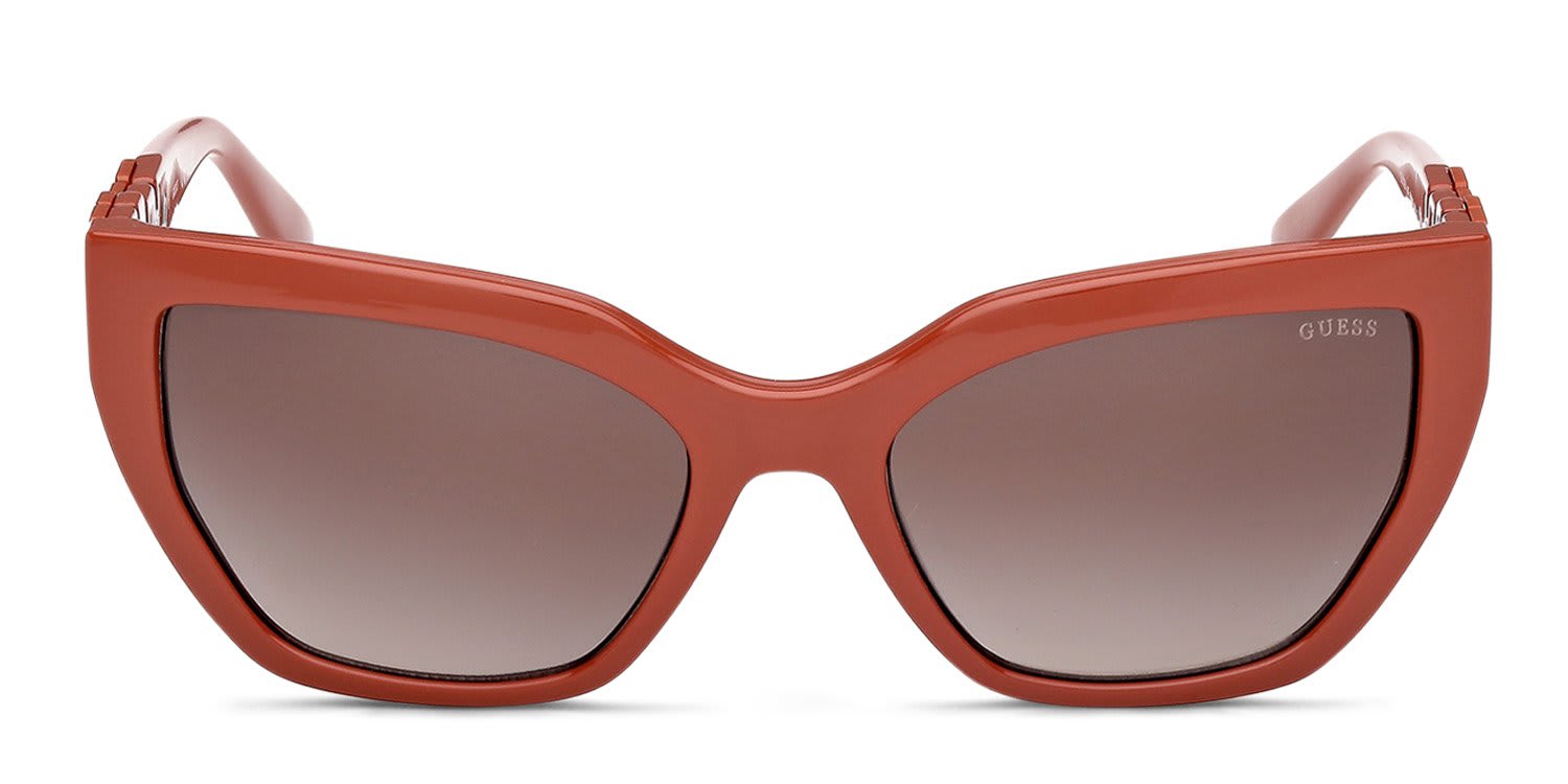 Guess GU00264 Orange, Brown glasses - Orange / Brown - Frontal View