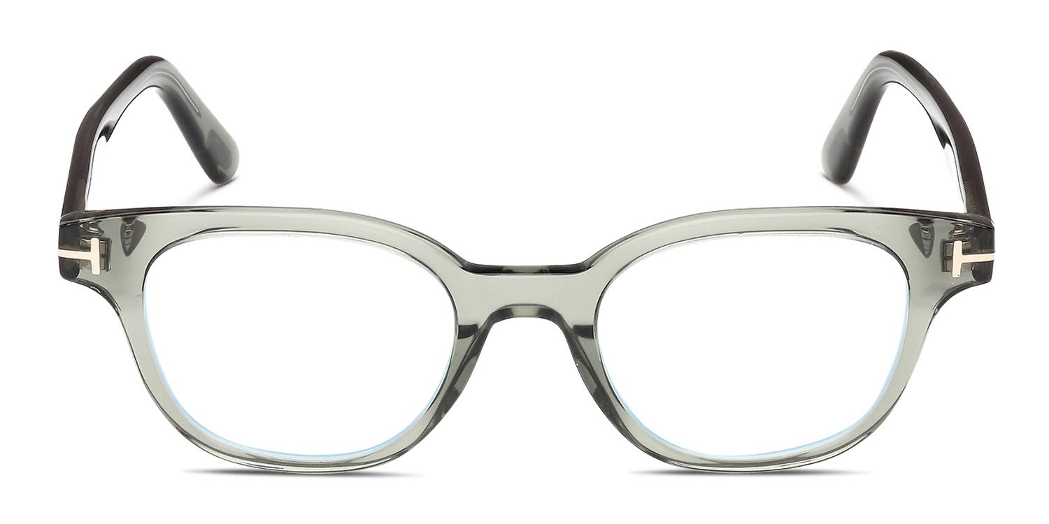Tom Ford FT6130-B Green glasses - Green - Frontal View