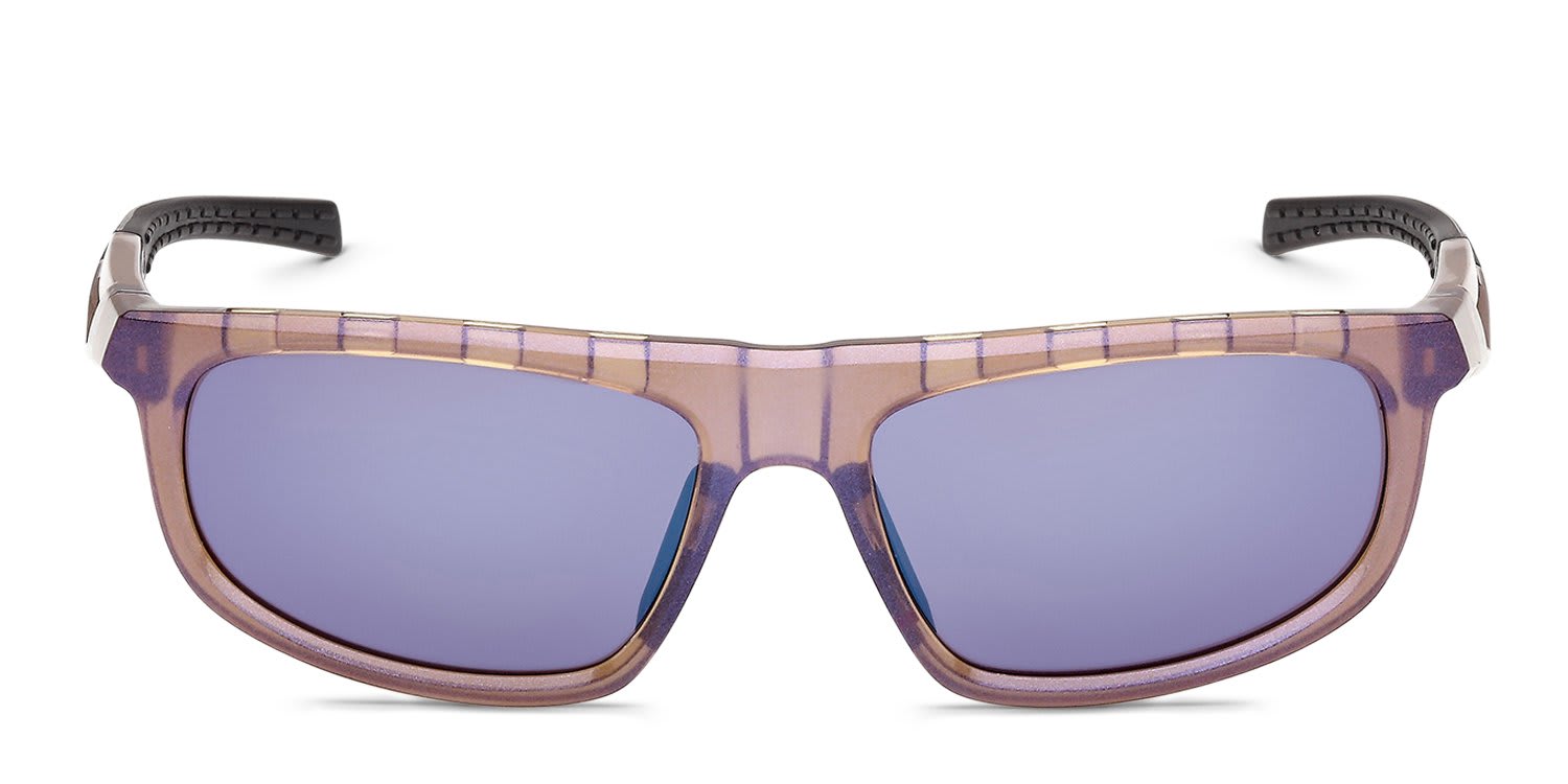 Adidas SP0126 Dromeas Brown, Purple glasses - Brown / Purple - Frontal View