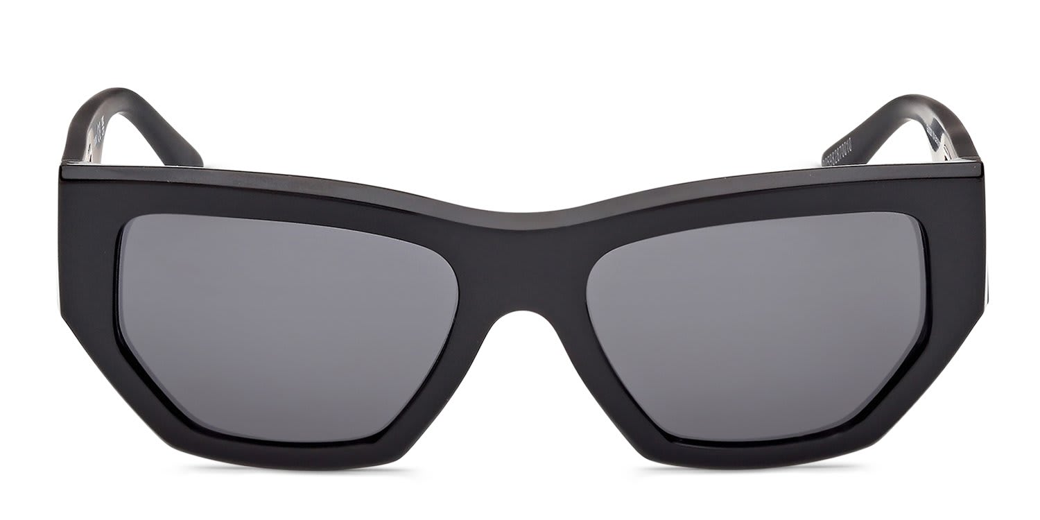 Guess GU00291 Black, Gray glasses - Black / Gray - Frontal View