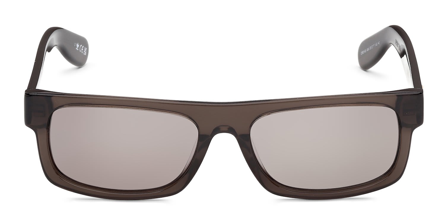 Adidas OR0145 Brown, Gray glasses - Brown / Gray - Frontal View
