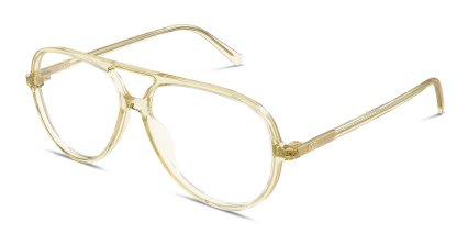 Valentino VG0023O Yellow glasses - Yellow - Angle View