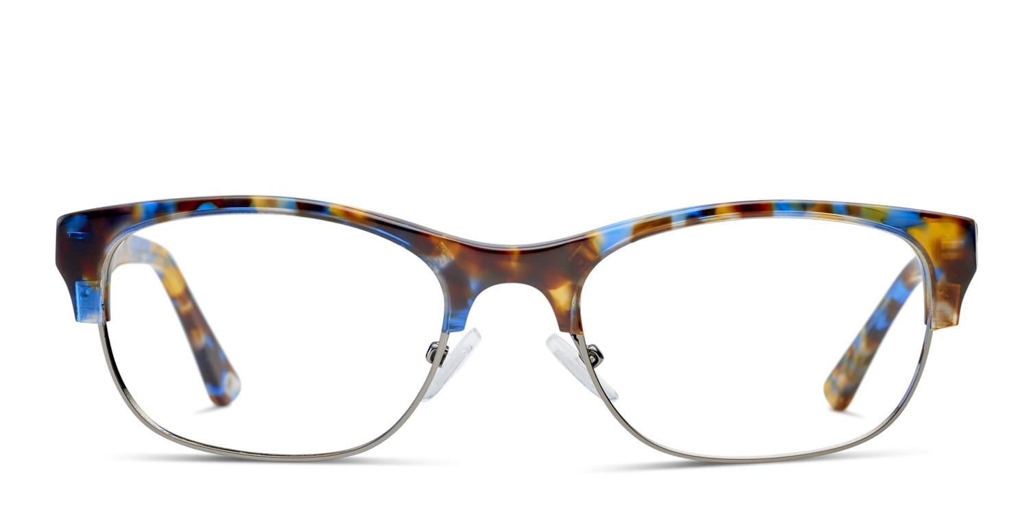 Muse M8790 Blue Tortoise NA Geometric Full Frame eyeglasses - front