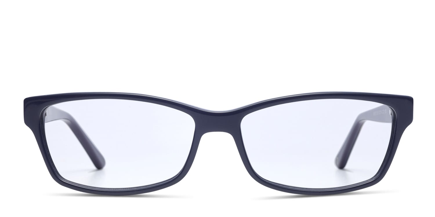 Muse M8890 Dark Purple Cat Eye Full Frame eyeglasses - front