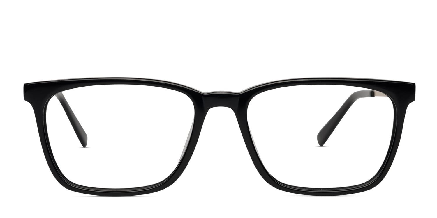 Muse M8690 Black Square Full Frame eyeglasses - front