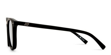 Le Specs No Biggie Black glasses - Black - Side View