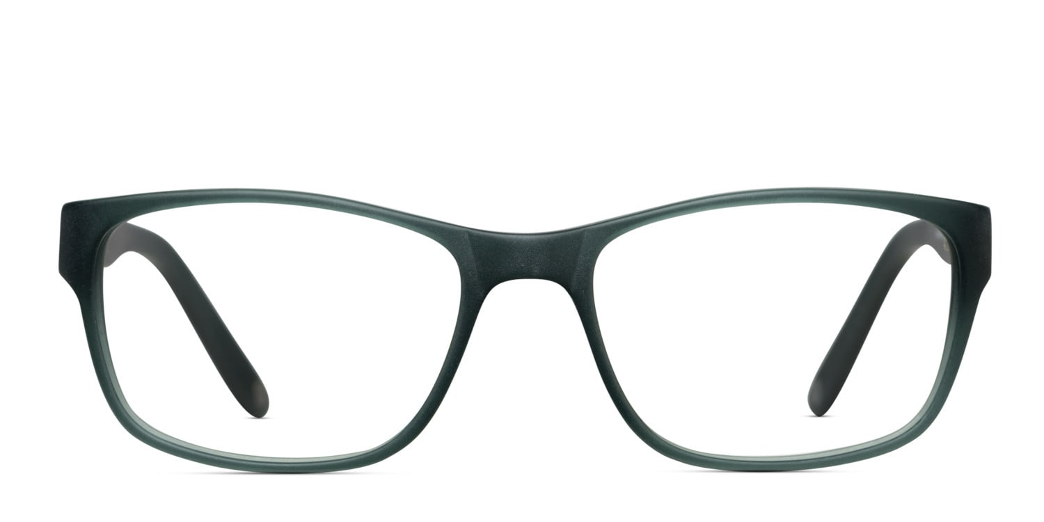 Muse M5380 Gray Square Full Frame eyeglasses - front