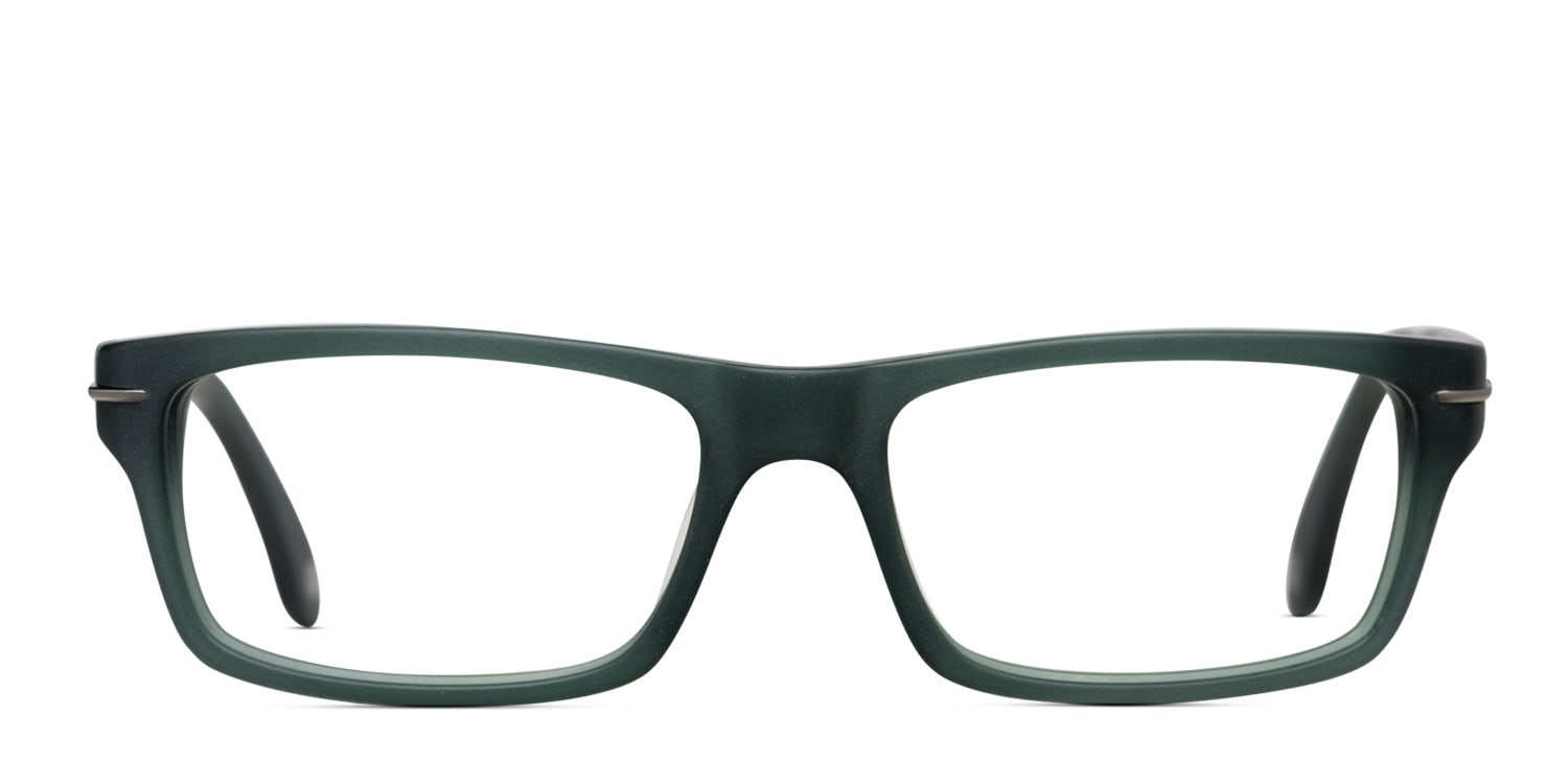 Muse M5327 Gray Rectangle Full Frame eyeglasses - front