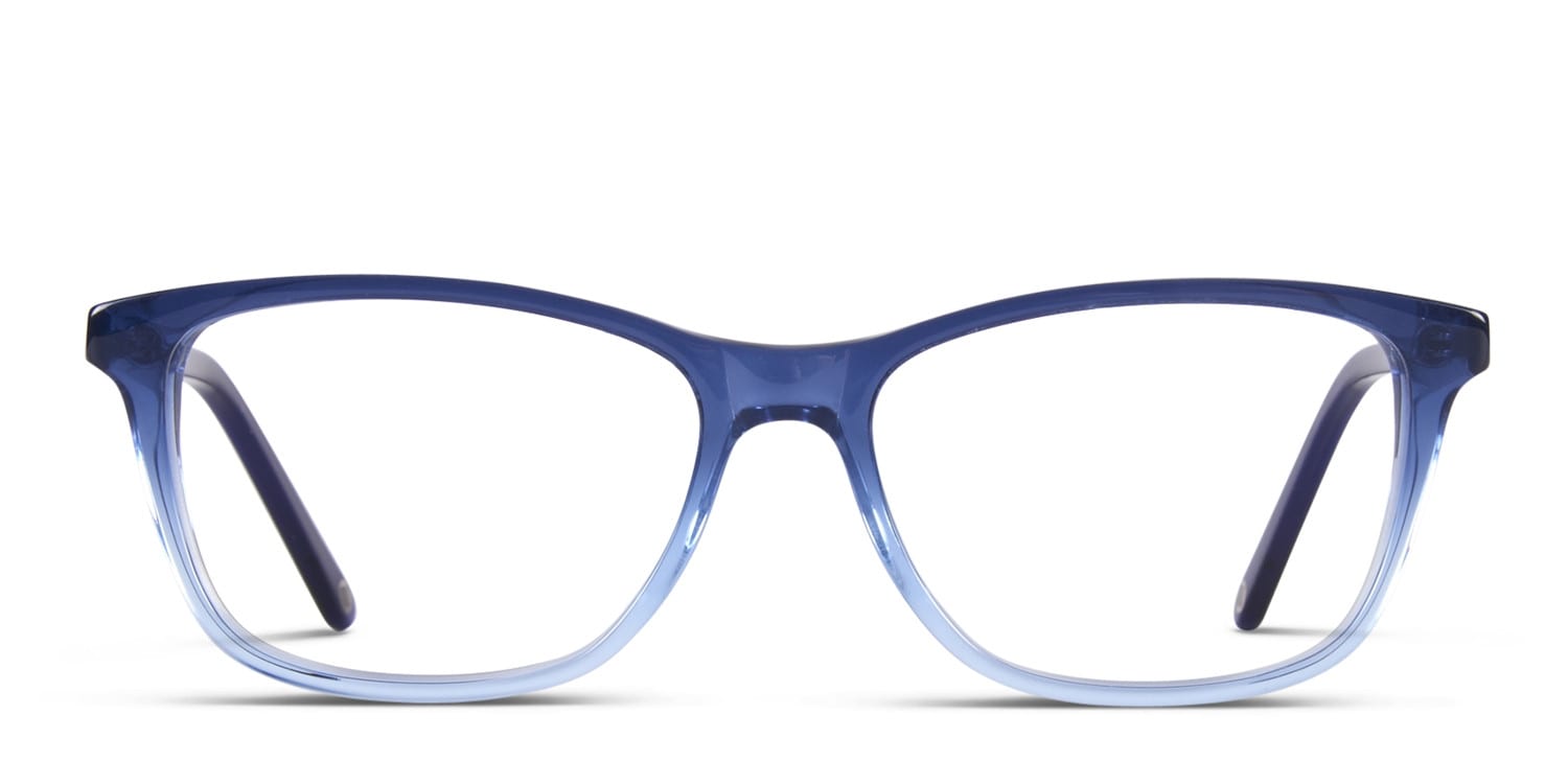 Muse Bozeman Blue Rectangle, Cat Eye Full Frame eyeglasses - front