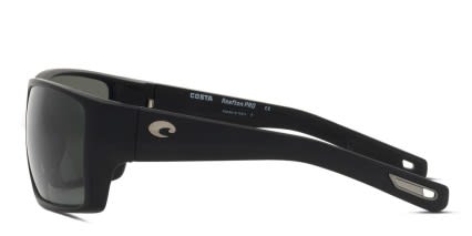 Costa Del Mar 6S9080 Reefton Pro Matte Black glasses - Matte Black - Side View
