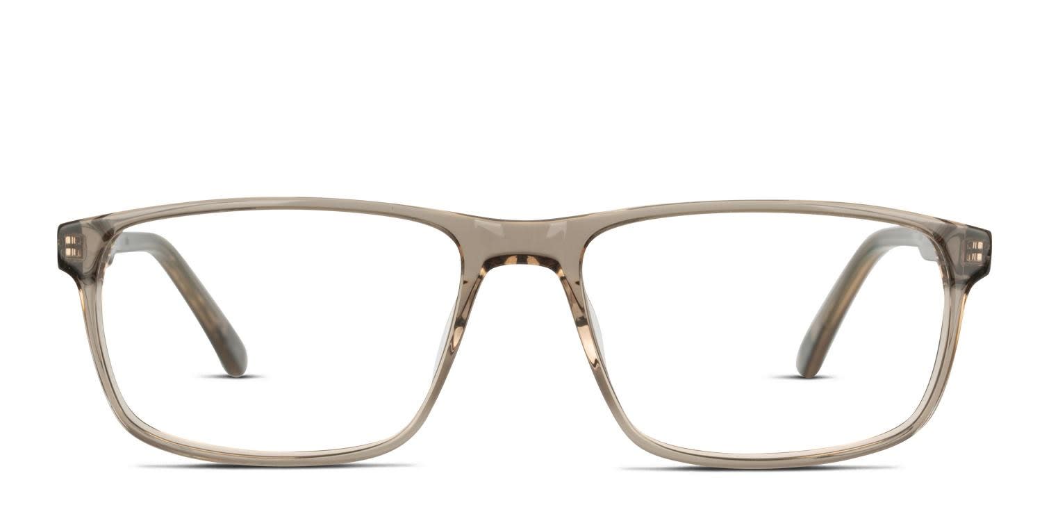 Cat CTO-3013 Brown, Clear glasses - Brown / Clear - Frontal View