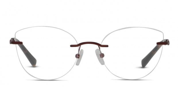 armani exchange rimless eyeglasses