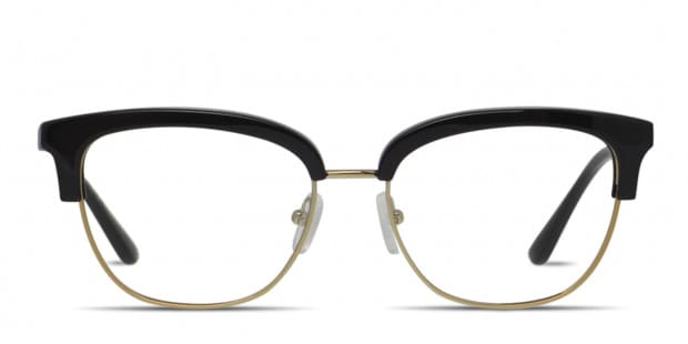Michael Kors Galway Black W Gold Prescription Eyeglasses