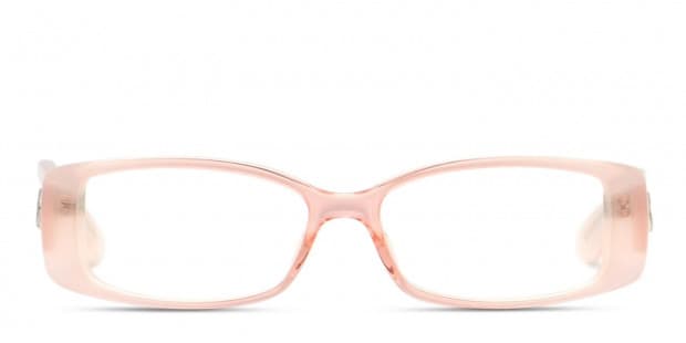 gucci pink clear glasses