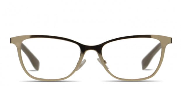 Fendi Ff0011 Gold Natural Prescription Eyeglasses