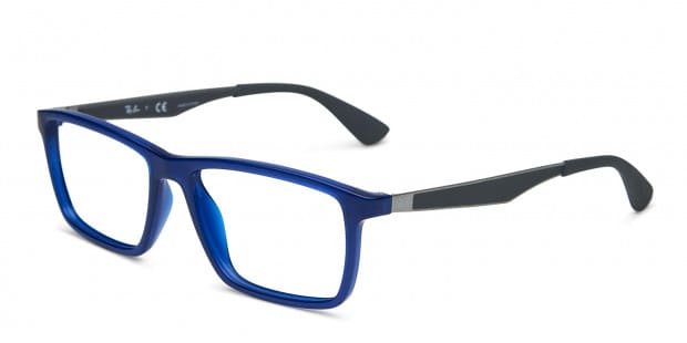 Ray-Ban 7056 Blue Prescription Eyeglasses