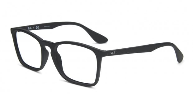 Ray-Ban 7045 Black Prescription Eyeglasses