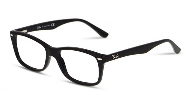 Ray-Ban 5228 Black Prescription Eyeglasses