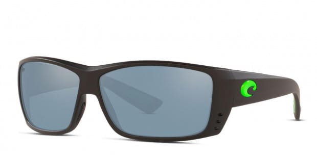 Costa Del Mar Cat Cay Black Green Prescription Sunglasses