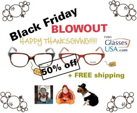 black friday glasses sale