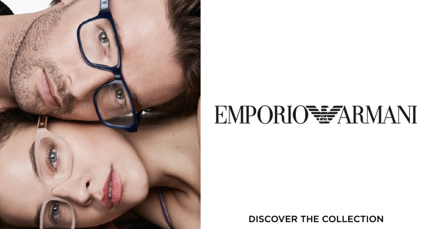 Shop Emporio Armani Glasses Sunglasses Collection