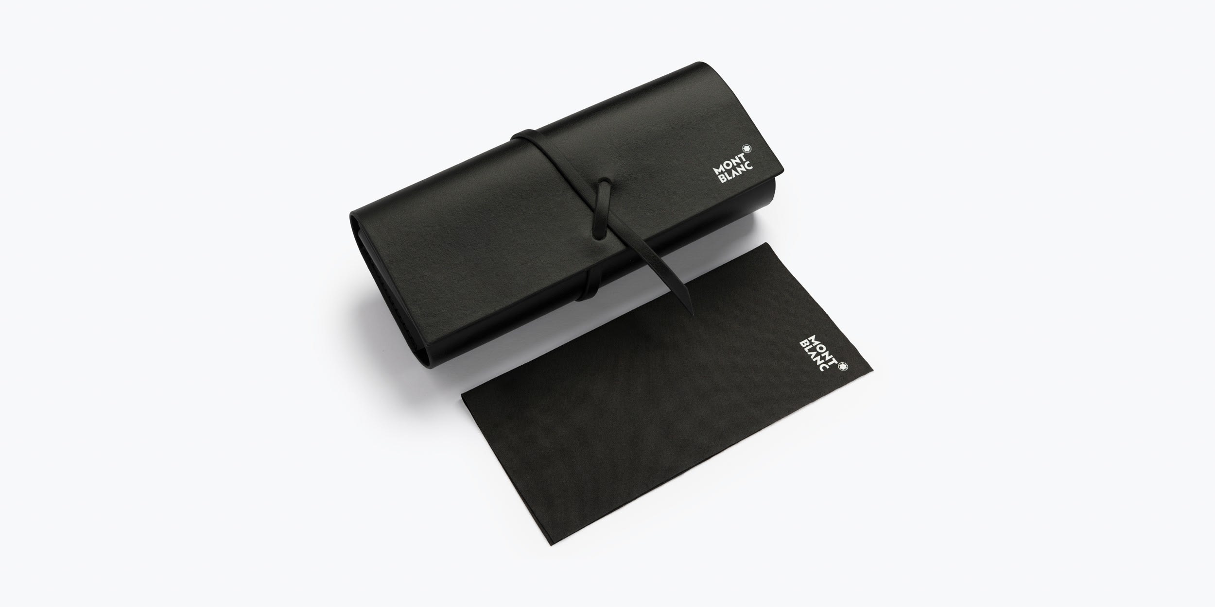 The Montblanc MB0320S is a classic full-rim style exuding