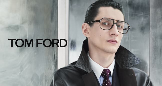 Tom Ford TF1115 Leigh-02 Shiny Black Prescription Sunglasses